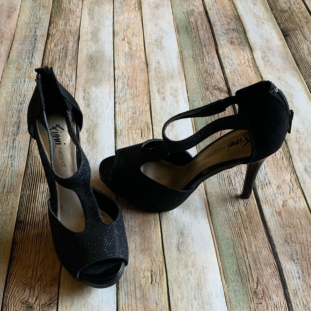 Black heels